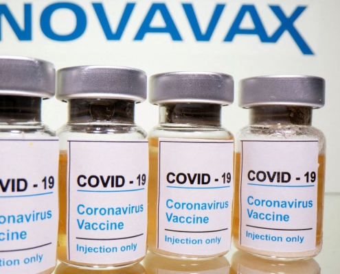 Novavax Vials